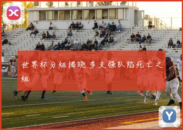 世界杯分组揭晓 多支强队陷死亡之组